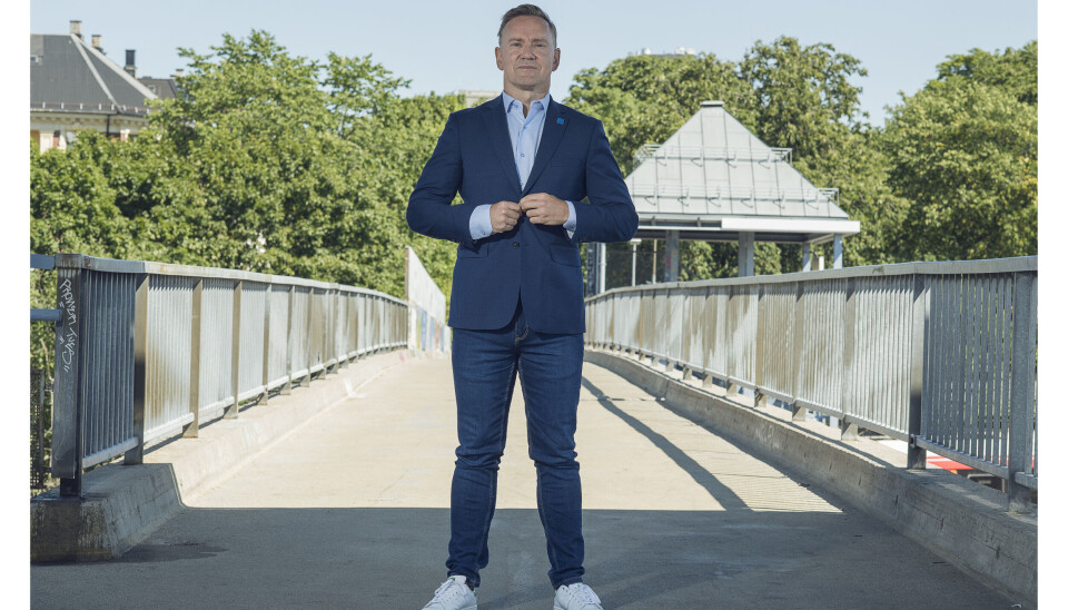 - Jeg håper ikke vi blir nødt til å gå til det skrittet å foreslå å doble bøtene for forseelser ved veiarbeidsområder, sier Geirr Tangstad-Holdal, daglig leder i TSF.