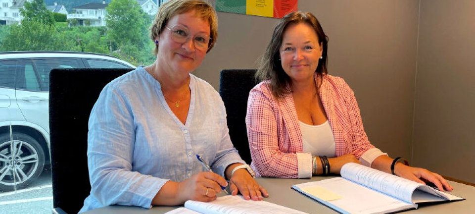 Lesja Bulldozerlag signerte veikontrakt
