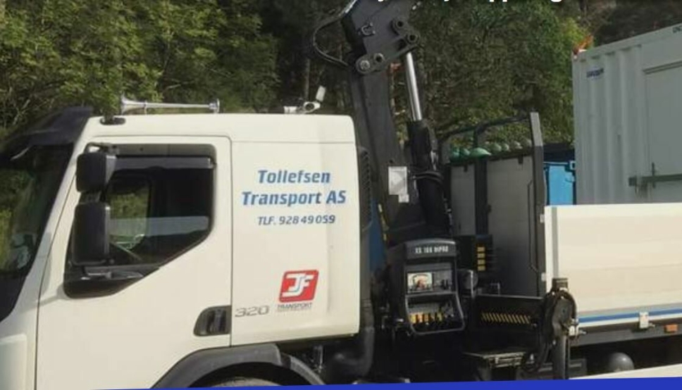 Tollefsen Transport AS søker lastebilsjåfør!
