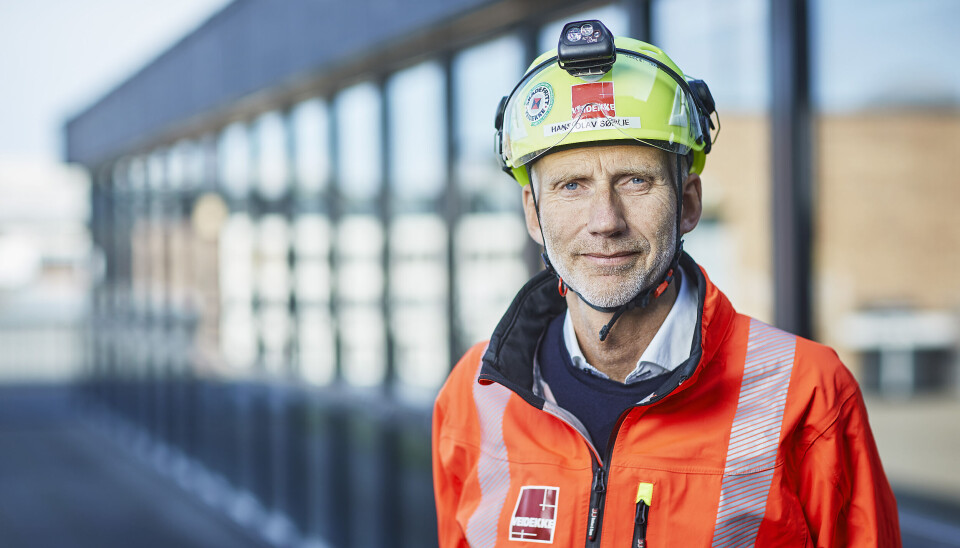 Konserndirektør Hans Olav Sørlie i Veidekke Bygg har en betydelig større organisasjon i Bergen etter oppkjøpet.