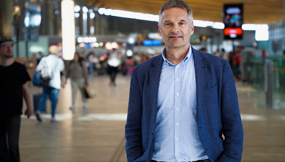 Konsernsjef i Avinor, Abraham Foss. Foto: Avinor/Øystein Løwer.