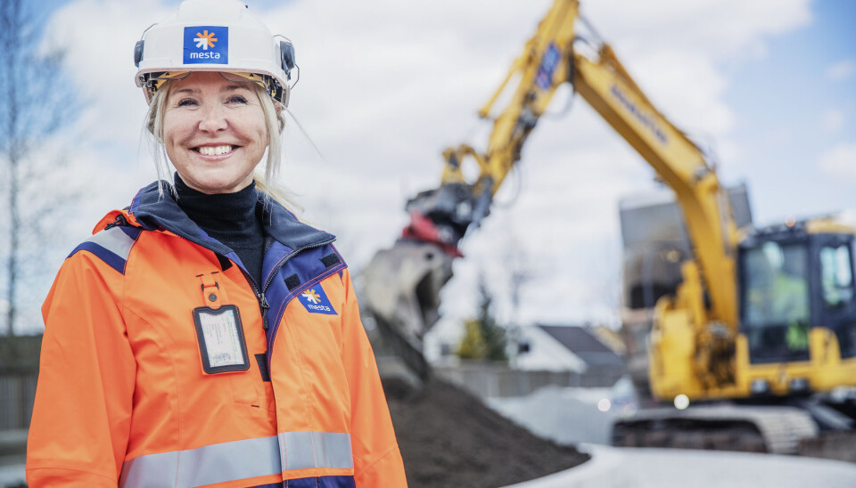 Konsernsjef i Mesta Marianne Bergmann Røren.