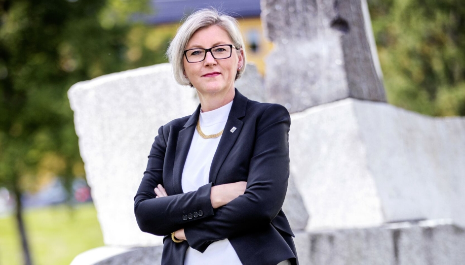 Randi Skirstad Grini, direktør for Direktoratet for mineralforvaltning med Bergmesteren for Svalbard.