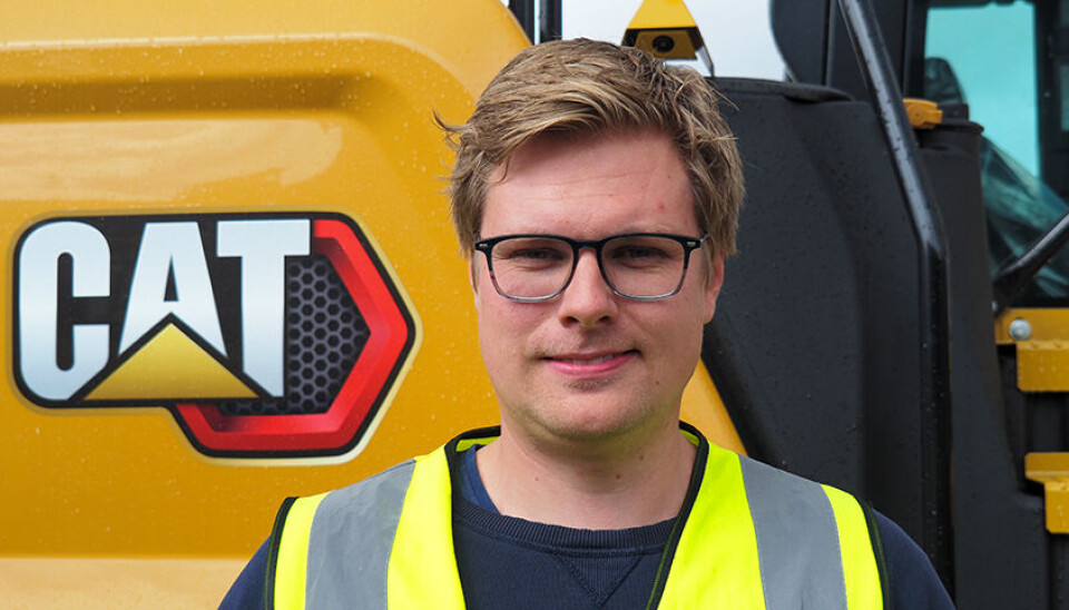 Sondre Karlsen, produktansvarlig i Pon Equipment.