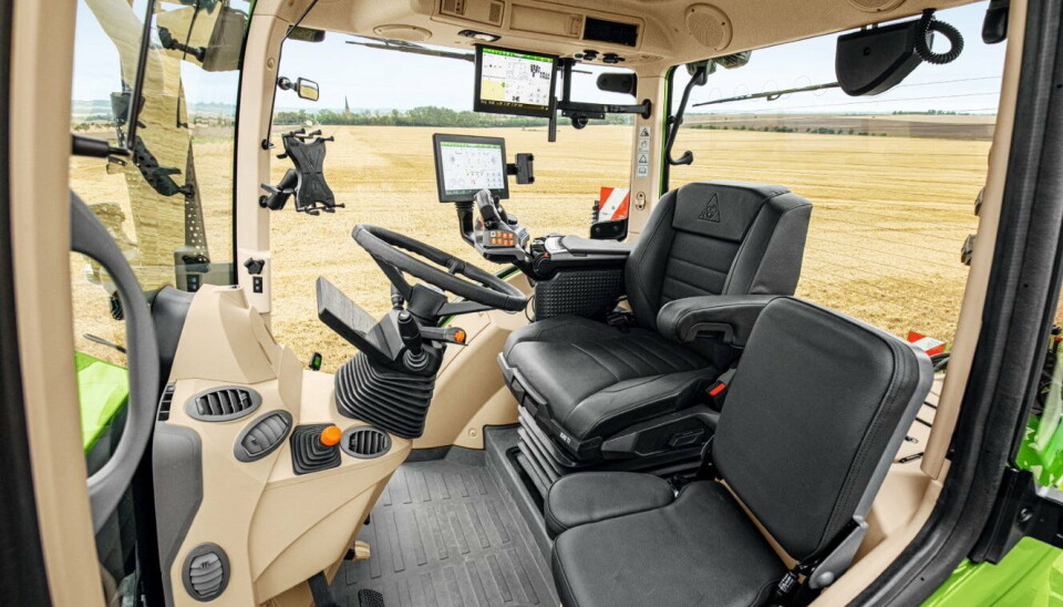 Førerhuset i nye Fendt 700 Vario.
