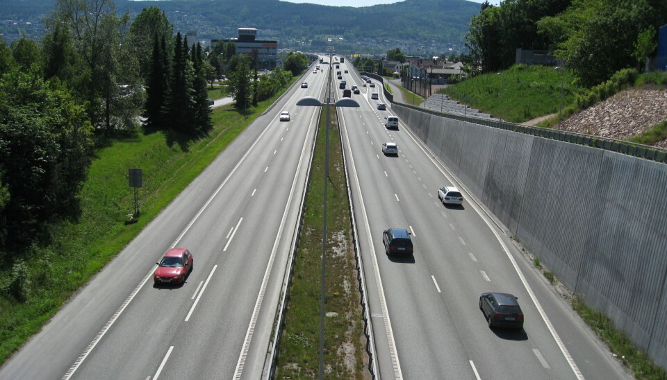 I KONTRAKTEN: E18 Drammen motorvegbru. Foto: Anita Tveiten.