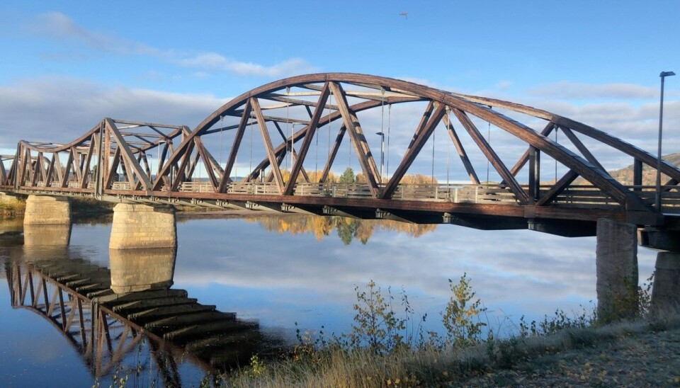 Flisa bru ble tatt i bruk i 2003. Nå er den stengt på grunn av at Tretten bru falt ned i Gudbrandsdalslågen tidligere i år.