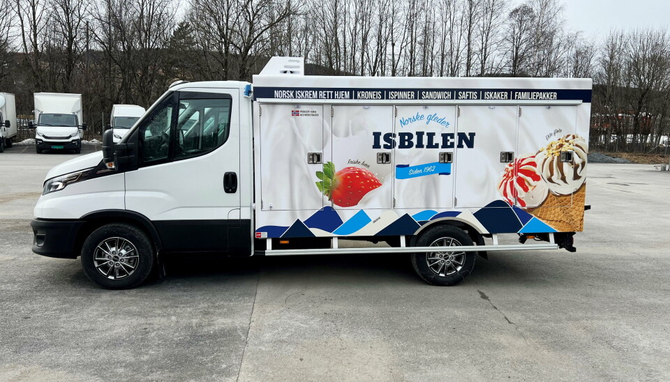 14 BILER: Den Norske Isbilen har fått 14 nye Iveco Daily. 14 BILER: Den Norske Isbilen har fått 14 nye Iveco Daily.