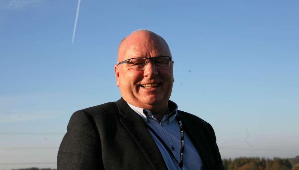Daglig leder Kjell Haugland i Ørland Transport i Sandnes, Rogaland.