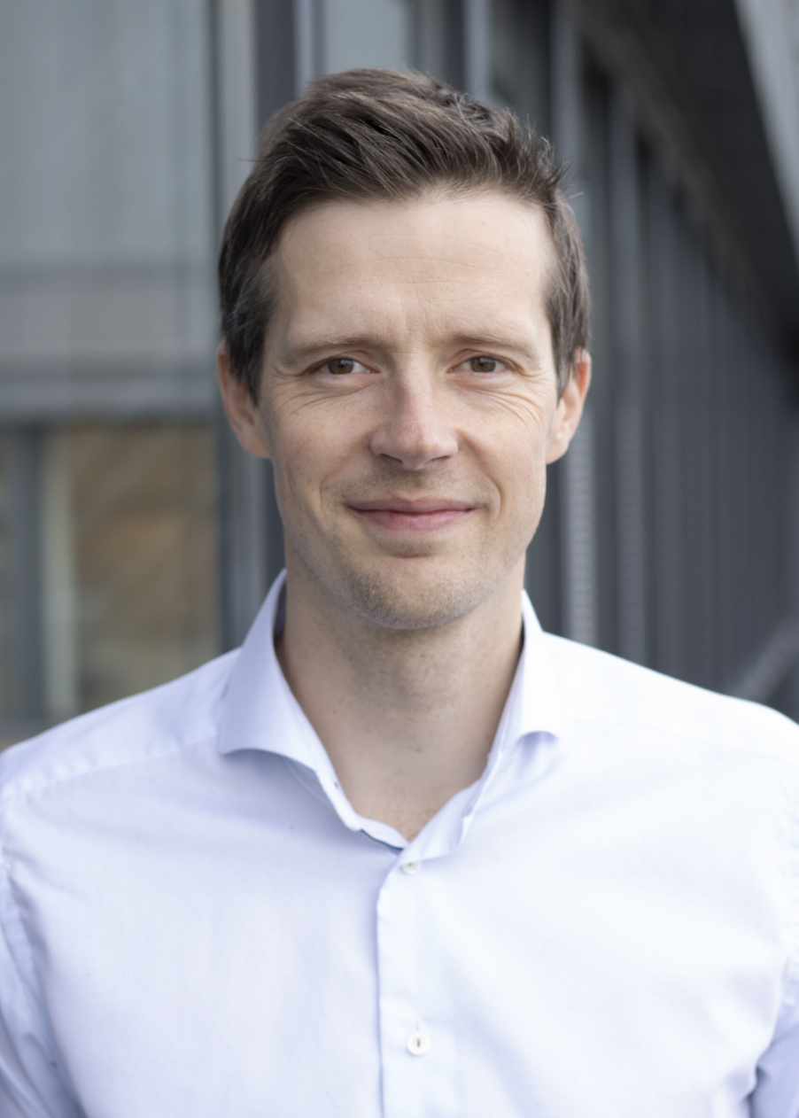 Kristoffer Eide Hoen, analysesjef i Veidekke.