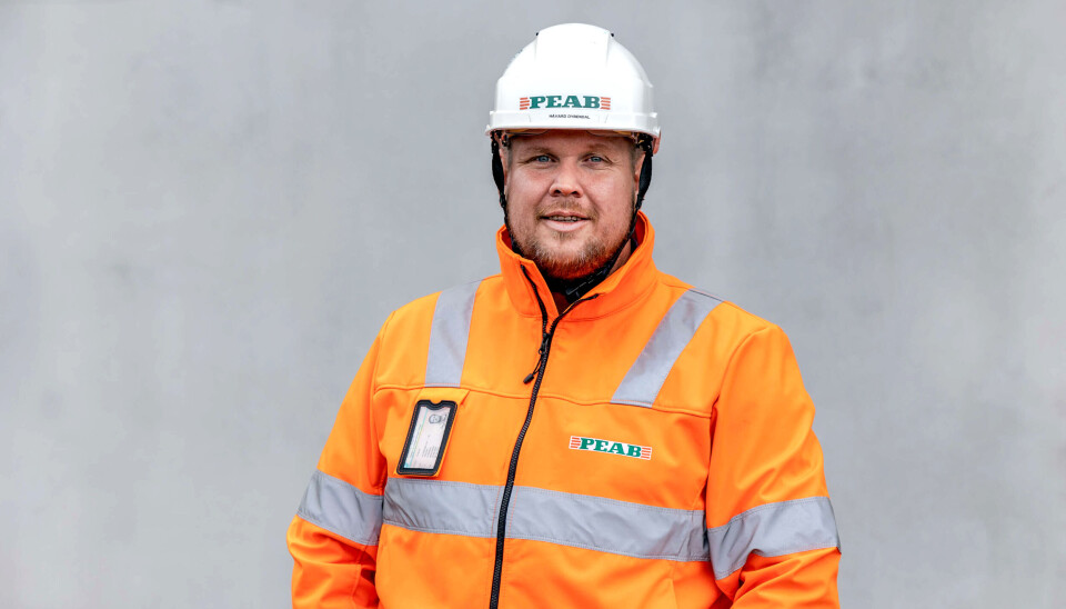 Håvard Dybendal, avdelingsleder i Peab.