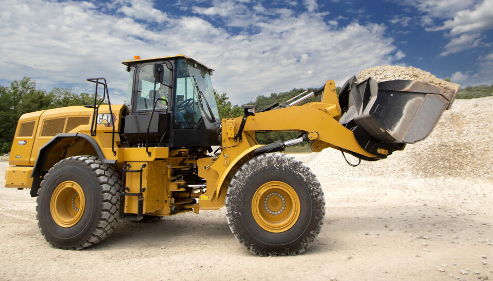 Cat 950 GC Electric hjullasterprototyp. Cat 950 GC Electric hjullasterprototyp.