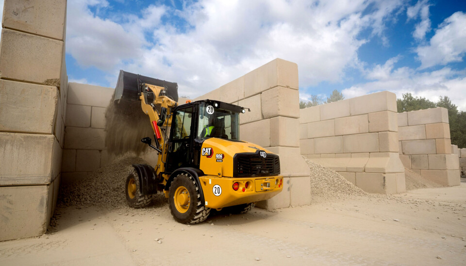 Cat 906 Electric hjullasterprototyp.