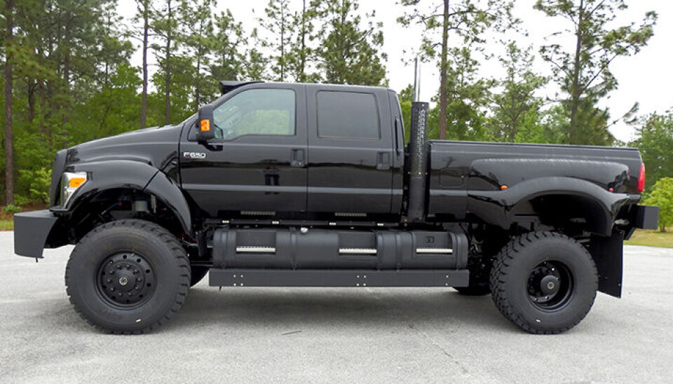 F-650 Extreme 4x4 Supertruck. Denne er bygget i 2015.