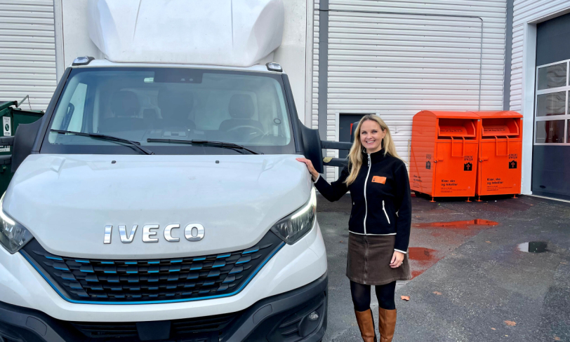 - Vi sparer 110.000 kroner i året med denne bilen