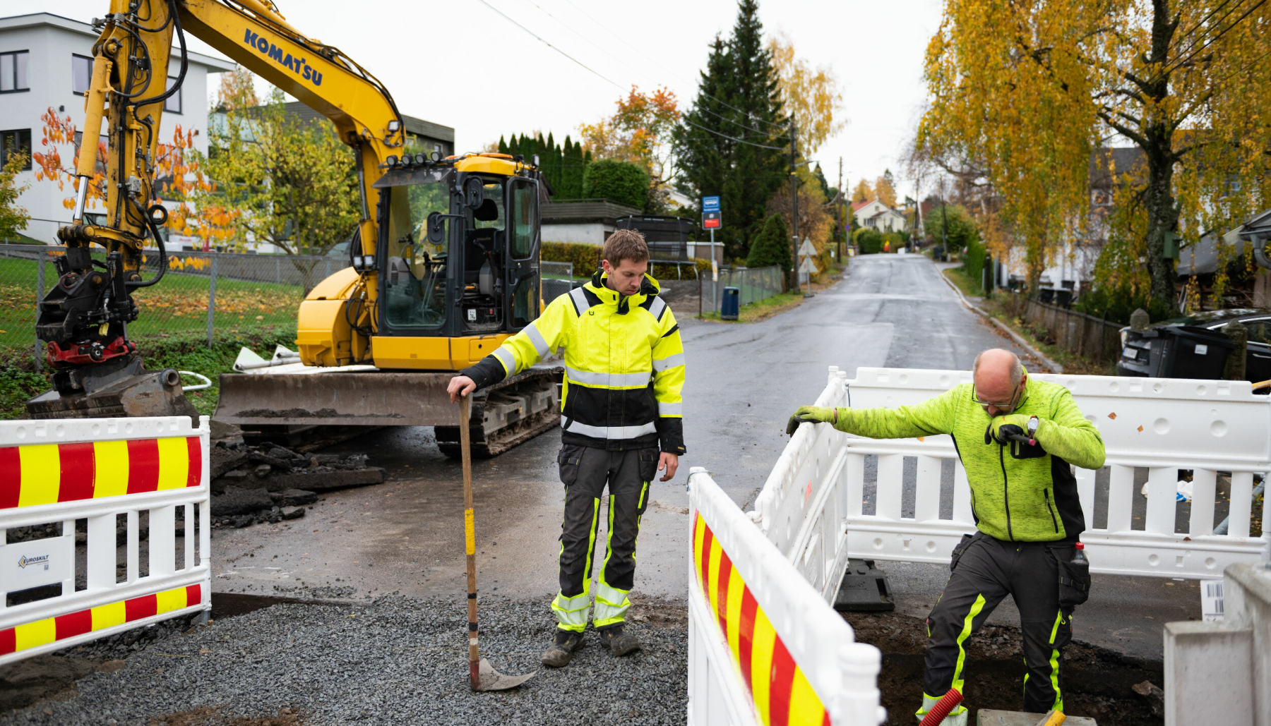 URBANT: André og Åge Svendsen gjør mye arbeid i urbane strøk. Da kommer det godt med å ha smidig utstyr - som fungerer.