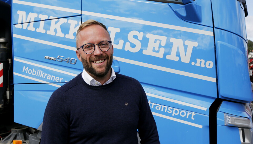 NATURLIG: - Etableringen av navnet Bluecrane er et naturlig grep for å synliggjøre selskapet slik det er i dag, sier daglig leder Espen Hanssen.