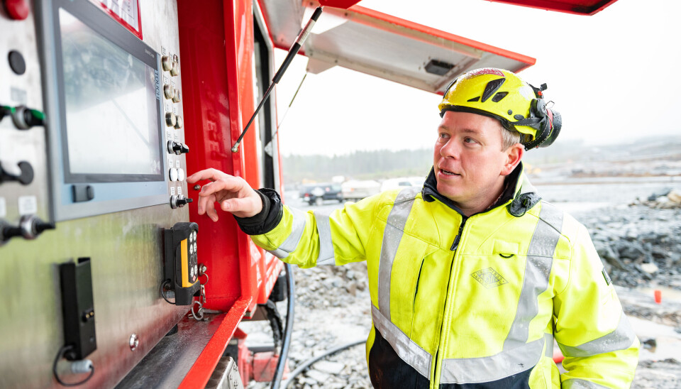 SIKKERHET FØRST: Oppdraget til Austin er «å forbedre verden vi lever i, gjennom sikker og ansvarlig bruk av eksplosiver», sier Christer Jordbru i Austin Powder.