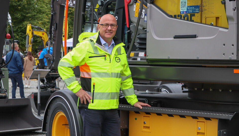 Paul Olaf Baraas er regionsjef i MEF Region vest og messegeneral på Anlegg 2023.