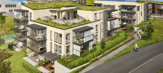 Veidekke bygger flere boliger i Tønsberg