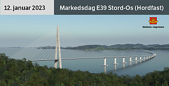 12. januar inviteres bransjen til markedsdialog med prosjektet E39 Stord-Os Illustrasjon: Dissing/Weitling, Statens vegvesen