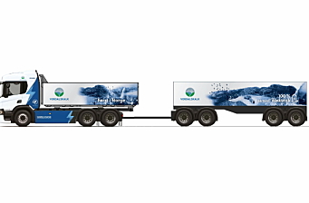 Først i Norge med 66-tonns elektrisk Scania