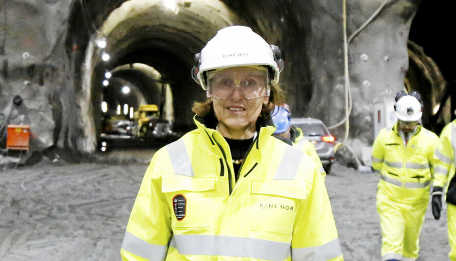 STOLT: Anne Kathrine Kalager, prosjektsjef for Blixtunnelen, har fulgt Follobane-byggingen fra start til slutt. Nå har hun omsider krysset målsnøret.