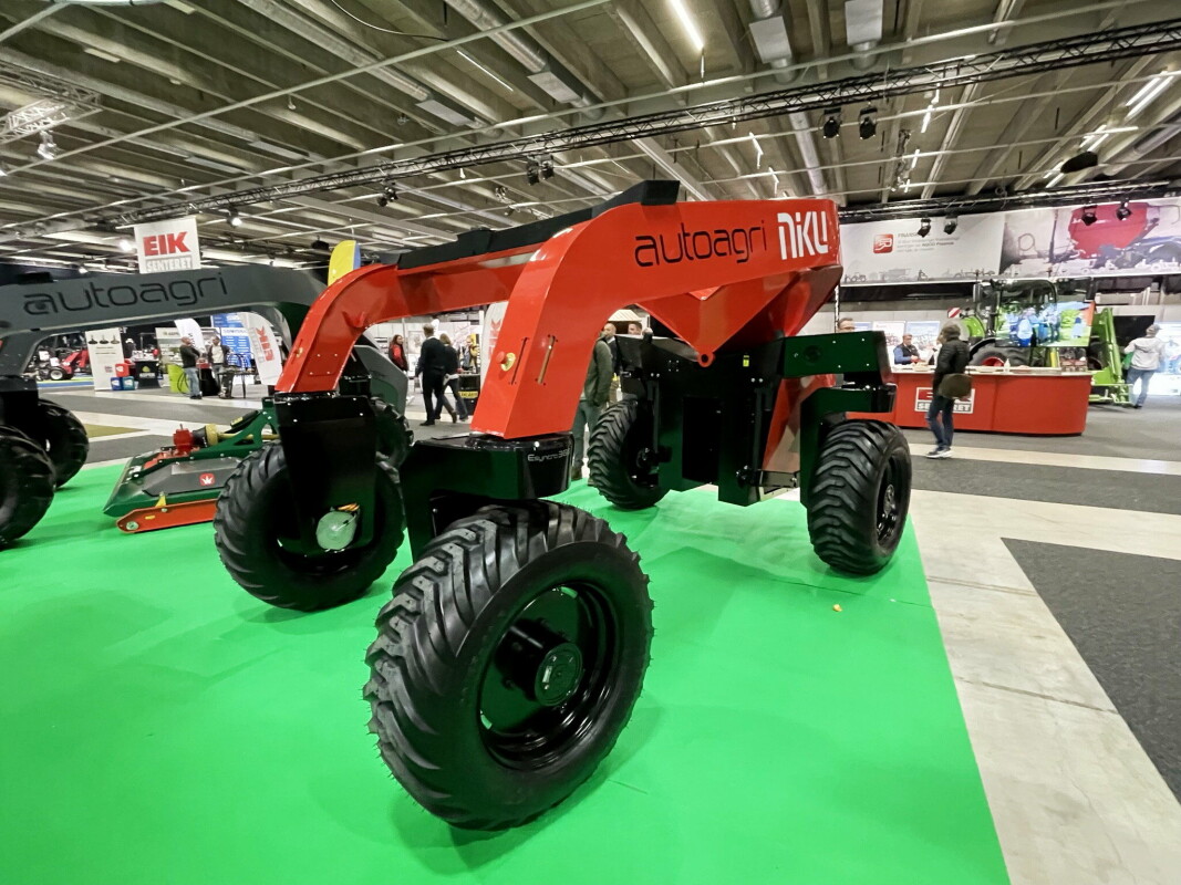 ELEKTRISK: Denne helelektriske Autoagri ICS 20 E skal benyttes til undersøkelser med georadar. ELEKTRISK: Denne helelektriske Autoagri ICS 20 E skal benyttes til undersøkelser med georadar.