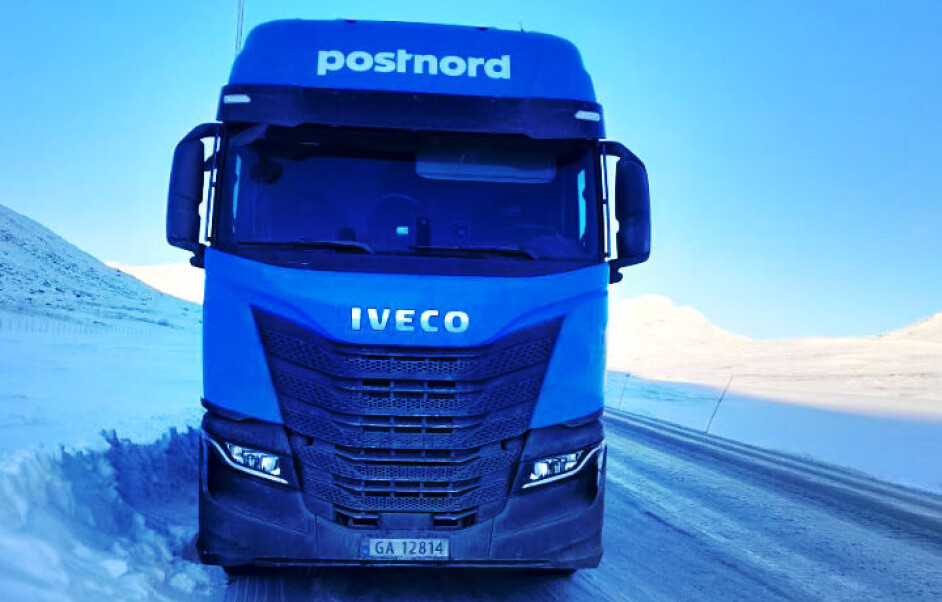 Postnord kjørte tur-retur Oslo Bergen på én tank med en ny Iveco S-way 460AS 2LBG.