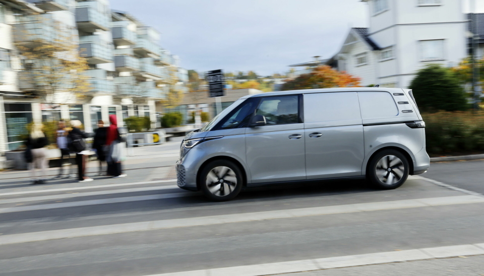 NYKOMMER: Volkswagens ID. Buzz Cargo er en av nykommerne i det norske el-varebilmarkedet i 2022.