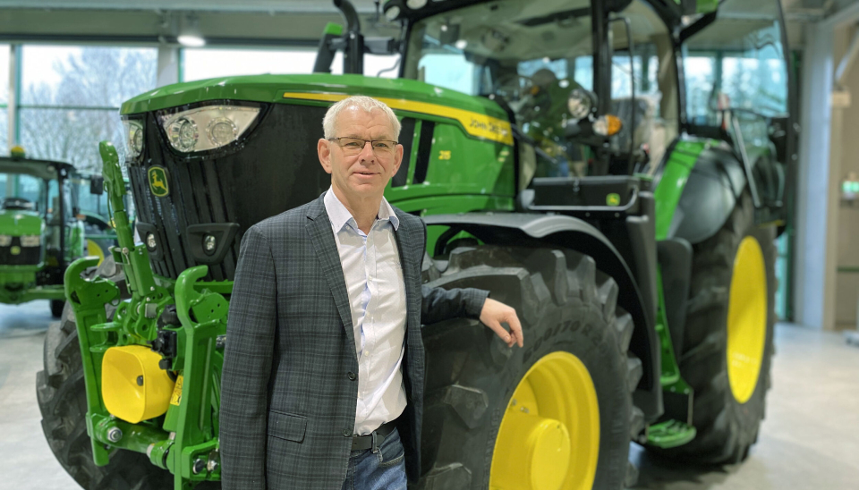 Frode Dahl er konserndirektør maskin i Felleskjøpet Agri.