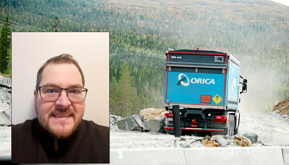 ANSATT: Kjetil Morstad kommer fra egne rekker i Orica Norway AS. Han er ny salgs- og markedssjef.