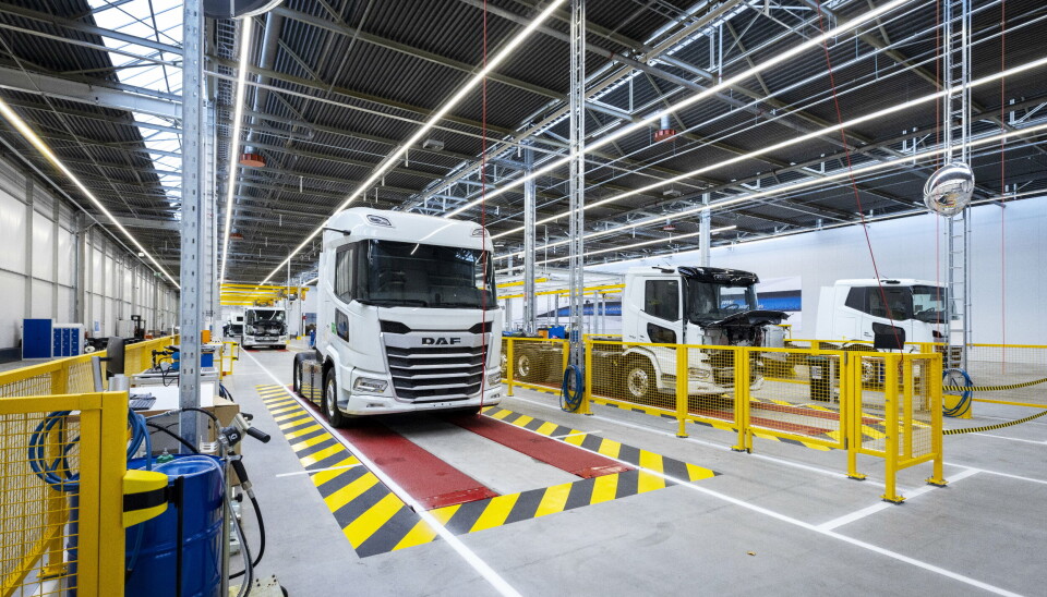 ELEKTRISK: Fra den nye produksjonslinjen i Eindhoven vil både XD og XF rulle av samlebåndet.