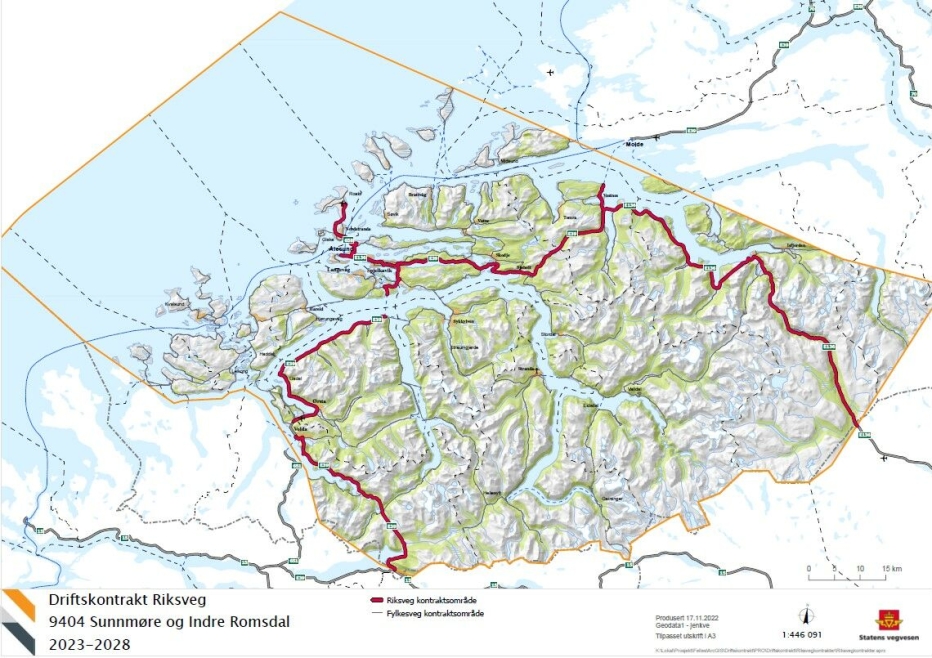 Kart over kontraktsområdet.