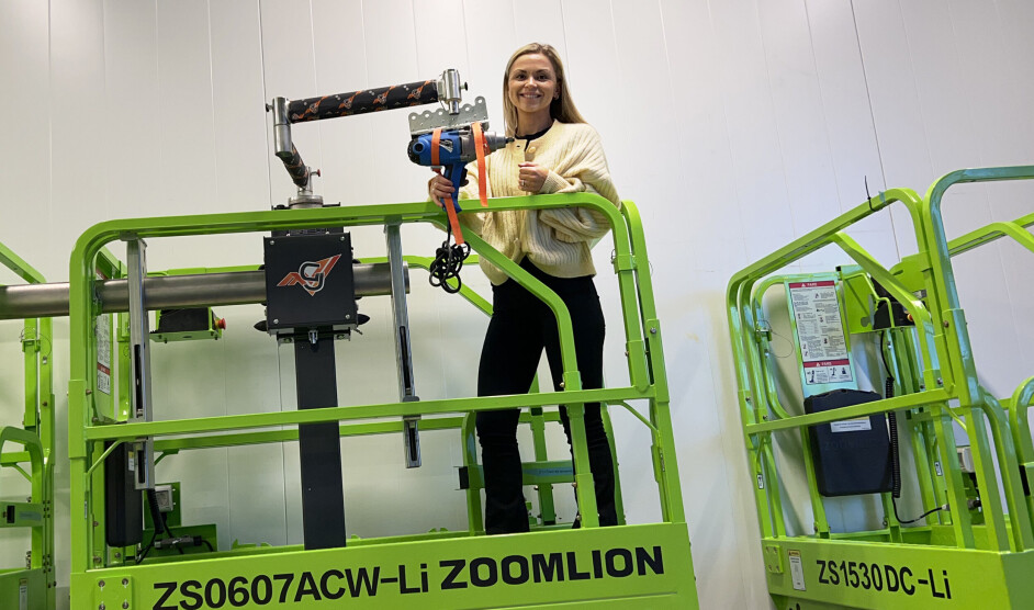 Susanne Jørgensen hos Gantic AS gleder seg til å vise nyheten på Utleiekonferansen på Gardermoen i februar.