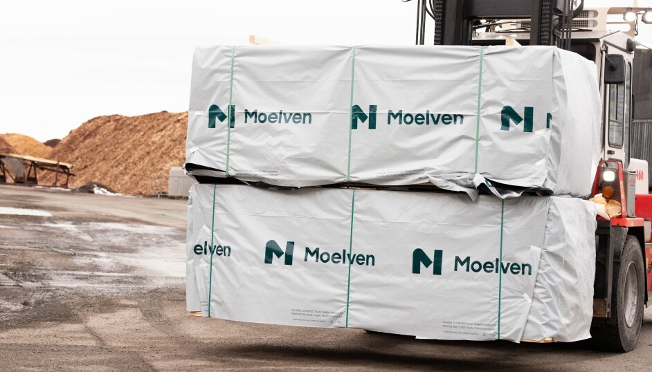 Moelven-materialer hos Moelven Valåsen.