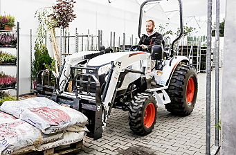 Bobcat-traktorer til Norge