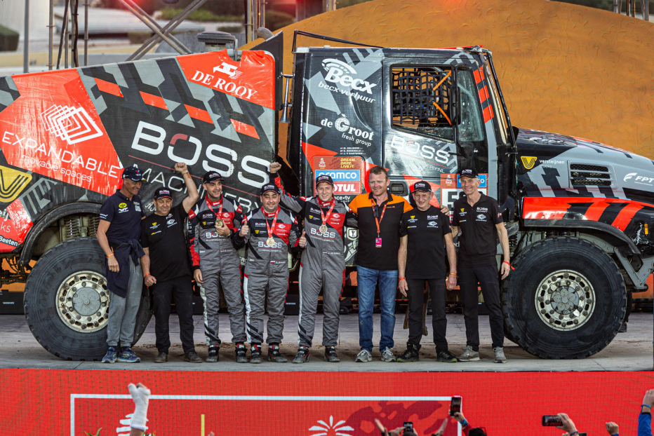 I år var Team De Rooy som vant Dakar Rally 2023 i lastebilklassen.