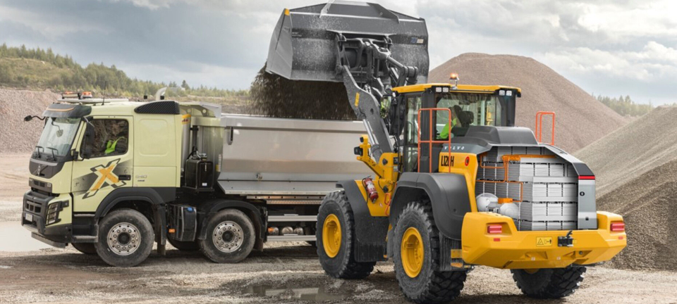 Nyhet fra Volvo CE - elektriske L120 Electric Conversion