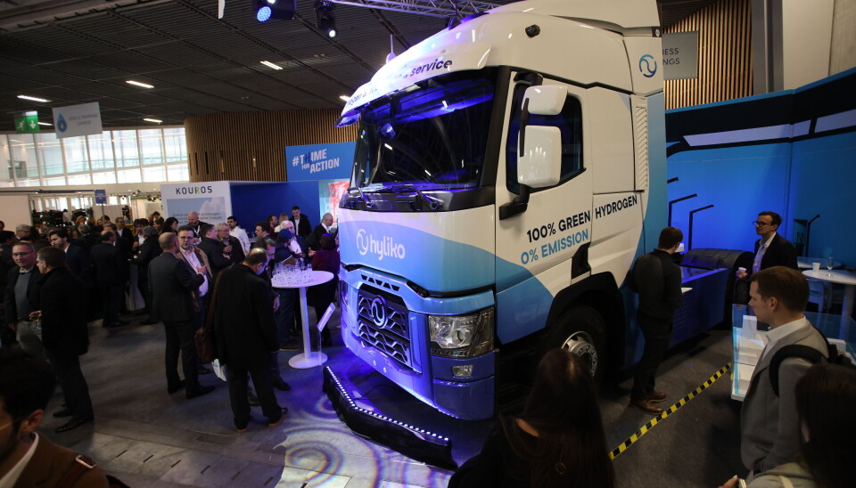 Slike 44-tonns trekkvogner fra franske Hyliko skal utstyres med brenselcelle-moduler fra Toyota.