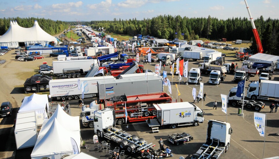Bilde fra Tansportmessa 2015.