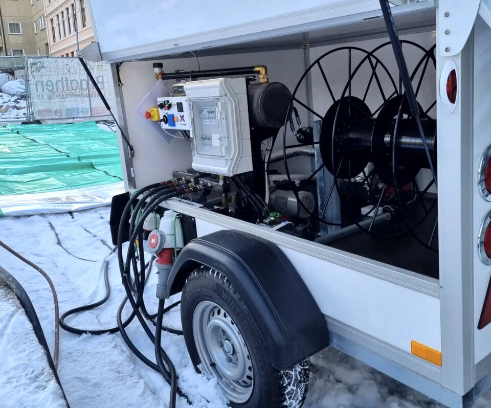 Elektrisk drevet Flexi Heater teletiner.