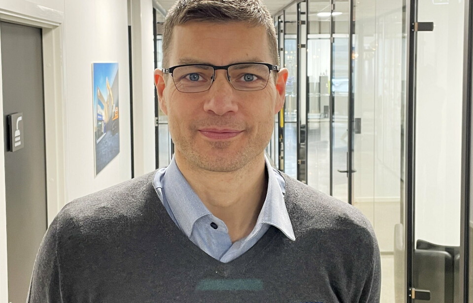 NY JOBB: Kristian Spernes er ansatt som daglig leder i Agder Anleggsenter, den største enheten i Agder Gruppen. Han kommer fra jobben som daglig leder i Gjerde & Byhring AS.