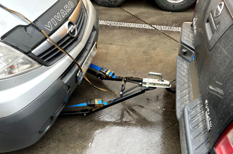 «Vivaro-tilhenger» tatt i kontroll