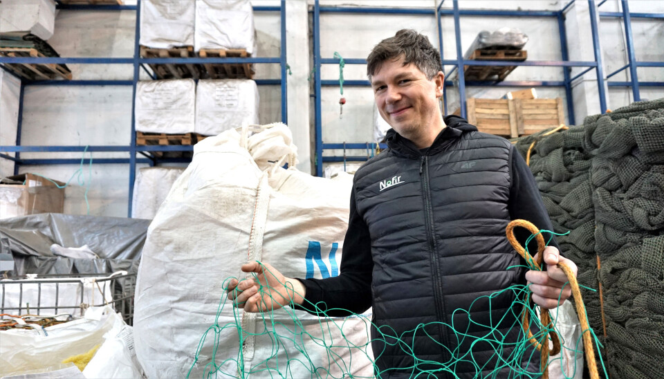 Øistein Aleksandersen, daglig leder i gjenvinningsselskapet Nofir.