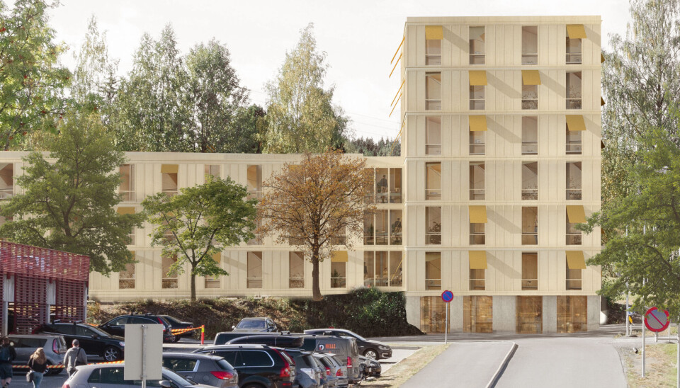 Bygger studentleiligheter på Gjøvik