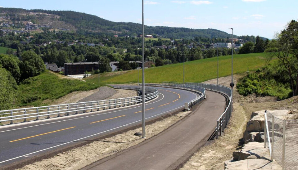 Fylkesvei 279, ny Gardervei.