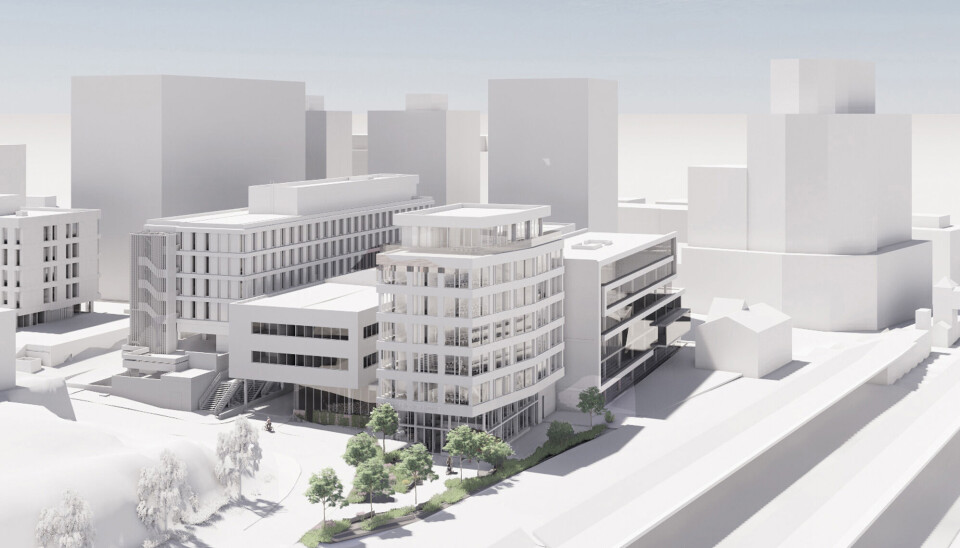Entra skal føre opp et skolebygg i Sandvika sentrum for Akademiet Realfagsgymnas. Entra skal føre opp et skolebygg i Sandvika sentrum for Akademiet Realfagsgymnas.