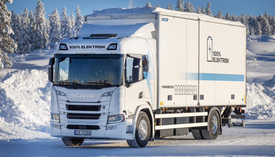 SKAP: Også skapbil med sideåpning og bakløfter er å finne i utleieparken til Norsk Scania.