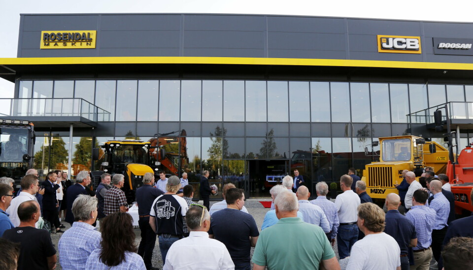 Bilde fra da Rosendal Maskin AS feiret åpningen av sitt nye bygg i Askim torsdag 9. september 2021. Nå blir det igjen storsamling hos Rosendal i Askim.